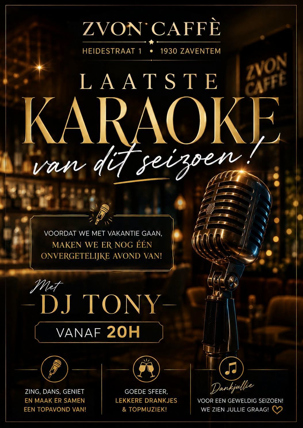 Karaoke-avond — Zvon Caffè